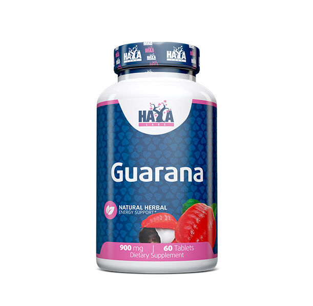 HAYA LABS Guarana 900 mg / 60 Tabs