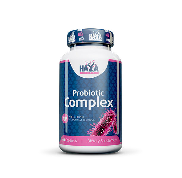 HAYA LABS 10 Billion Acidophilus & Bifidus Probiotic Complex / 60 Caps