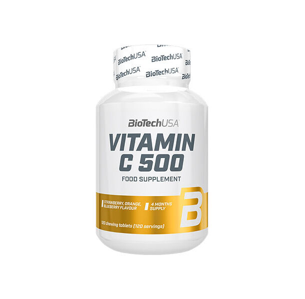BIOTECH USA VITAMIN C 500 / 120 chewing tablets