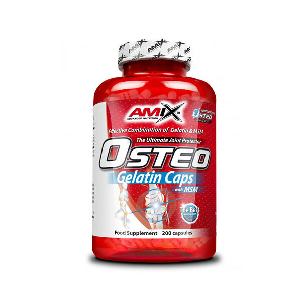 AMIX Osteo Gelatin with MSM / 200 Caps