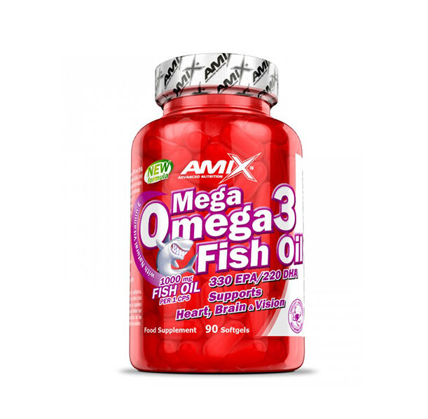AMIX Mega Omega 3 / 1000mg ( 330mg/220mg ) 90 softgels