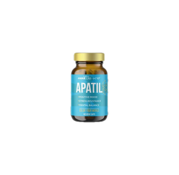 Hero.Lab - Apatil | Adaptogen Complex with Saffron & Ashwagandha / 60 капсули, 30 дози