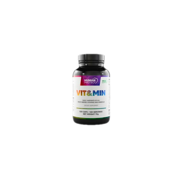 Human Protect - Vit & Min | Daily Formula / 120 капсули, 120 дози