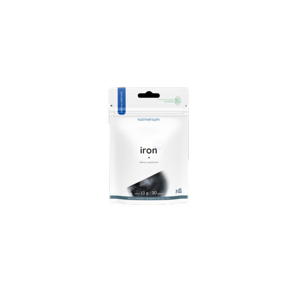Nutriversum - Iron 30 mg | Ferrous Fumarate / 30 Таблетки, 30 дози