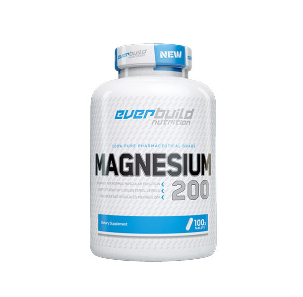 EVERBUILD - Magnesium Citrate 200 mg / 100 Tabs (50 дози)