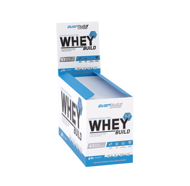 EVERBUILD - Whey Protein Build 2.0 Box / 20 x 31 g