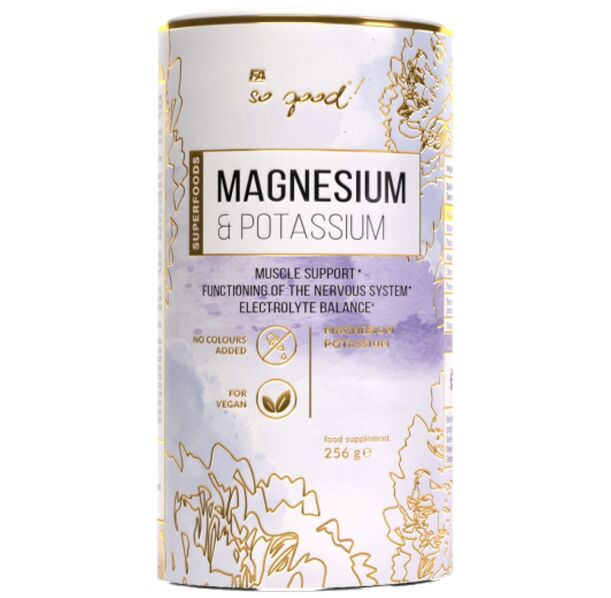 FA Nutrition - Magnesium & Potassium with Stevia | So Good! Series (50 дози)