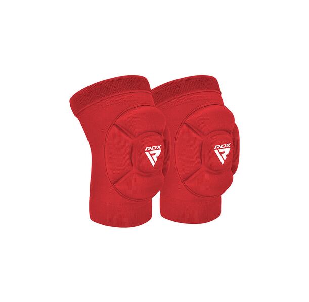 Наколенки - RDX MMA Knee Pads - Red/White - HYP-K5RW