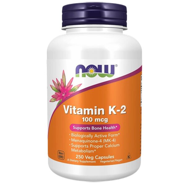 NOW Foods - Vitamin K-2 100 mcg (250 дози)