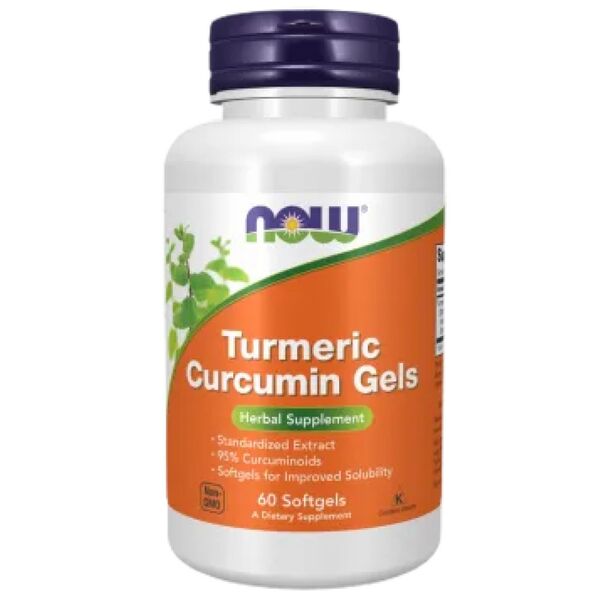NOW Foods - Turmeric Curcumin Softgels 475 mg (60 дози)