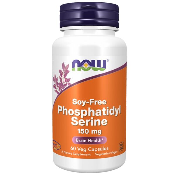 NOW Foods - Phosphatidyl Serine 150 mg | Soy-Free (60 дози)