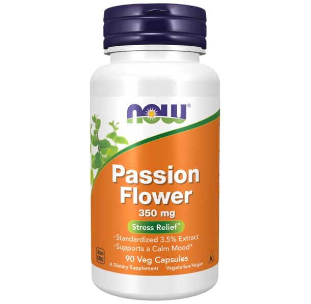 NOW Foods - Passion Flower 350 mg (45 дози)