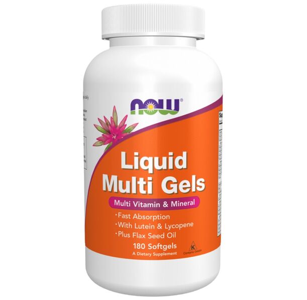 NOW Foods - Liquid Multi Gels (90 дози)