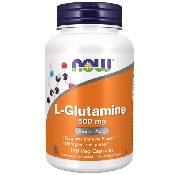 NOW Foods - L-Glutamine 500 mg (120 дози)