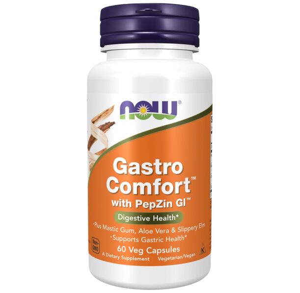 NOW Foods - Gastro Comfort™ with PepZin GI™ (60 дози)