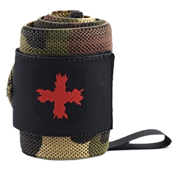 Harbinger - Накитници с палец / Wristwraps / Red Line - Green Camo​