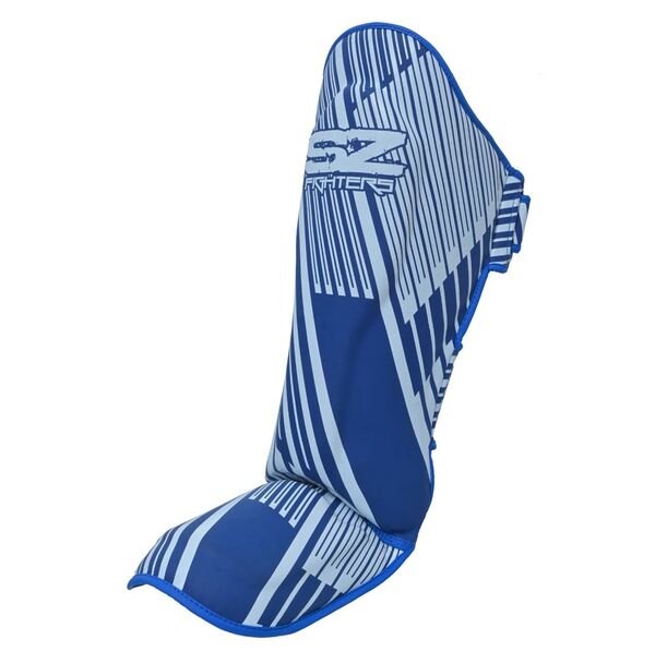 SZ Fighters - Протектори за Муай Тай и Кик Бокс - Plasma 2.0 - Blue/White​