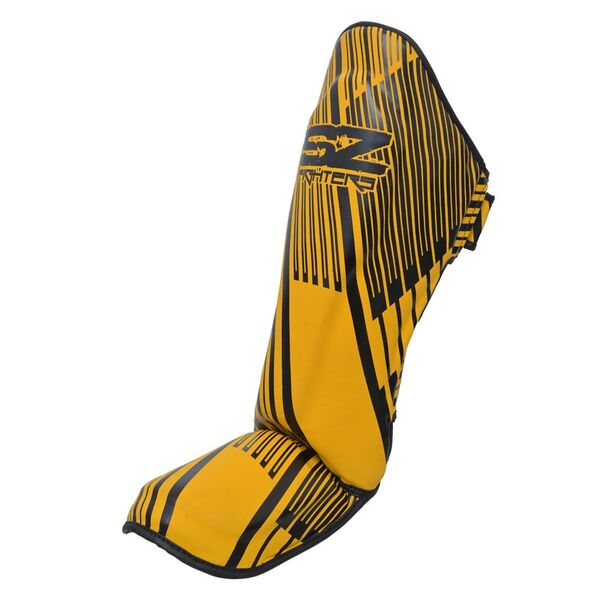 SZ Fighters - Протектори за Муай Тай и Кик Бокс - Plasma 2.0 - Yellow/Black​