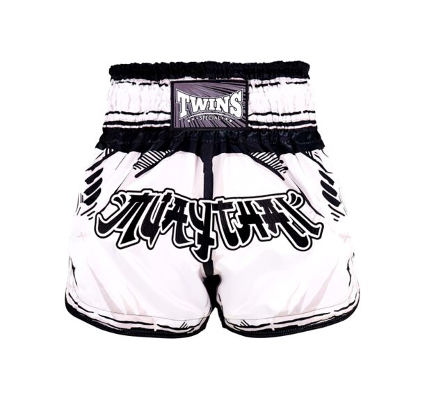 Муай Тай Шорти - Twins - TTBL COMIC - White​