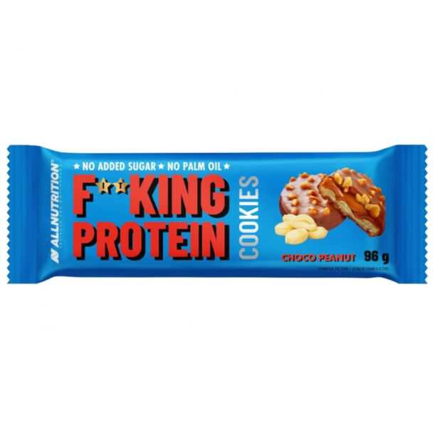 AllNutrition F**King Protein Cookies - Chocolate Peanut - Протеинови Бисквити, Разфасовка 0.096kg
