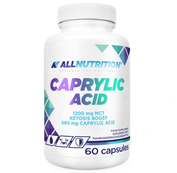AllNutrition Caprylic Acid - Каприлова Киселина, Разфасовка 60 caps