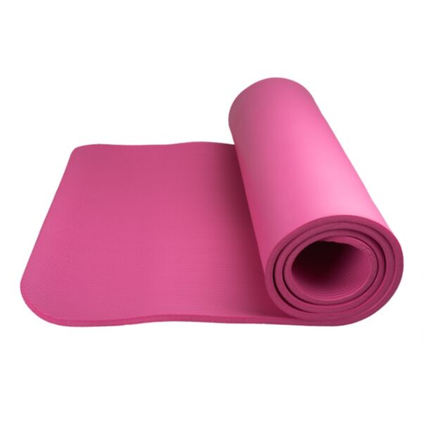 Power System Fitness Yoga Mat Plus - Pink - Постелка за Тренировка, Цвят Розов, Материал Гума