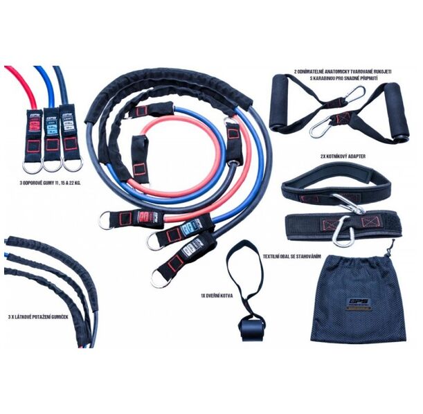 Power System Exercise Pack Ultimate Expander Set - Тренировъчен Комплект, Материал Гума
