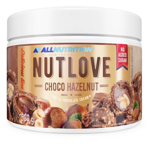 Allnutrition NutLove - Choco Hazelnut - Диетичен Крем За Мазане, Разфасовка 500g