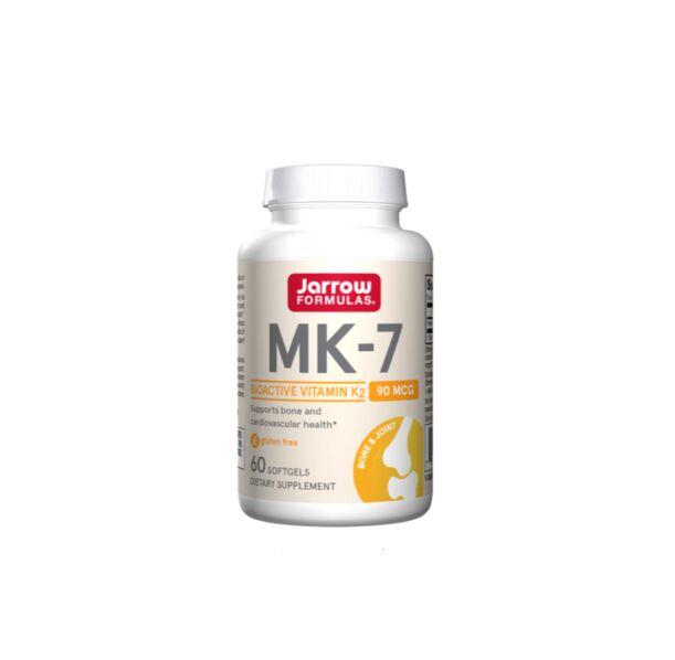Jarrow Formulas MK7 (K2) 90mcg - Витамин K, Разфасовка 60 sgels