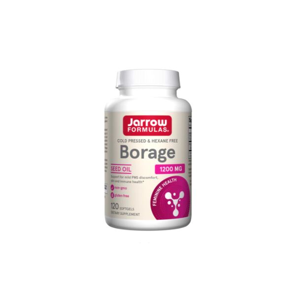 Jarrow Formulas Borage Oil 1200mg - Масло от Пореч, Разфасовка 120 sgels