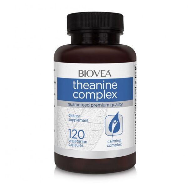 Biovea Theanine Complex - Теанин, Разфасовка 120 caps