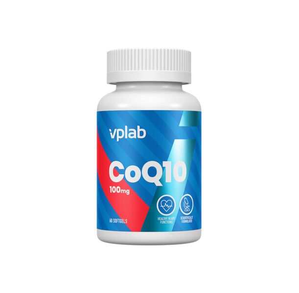 VPLab CoQ10 - Coenzyme Q10 - Коензим Q10, Разфасовка 60 sgels