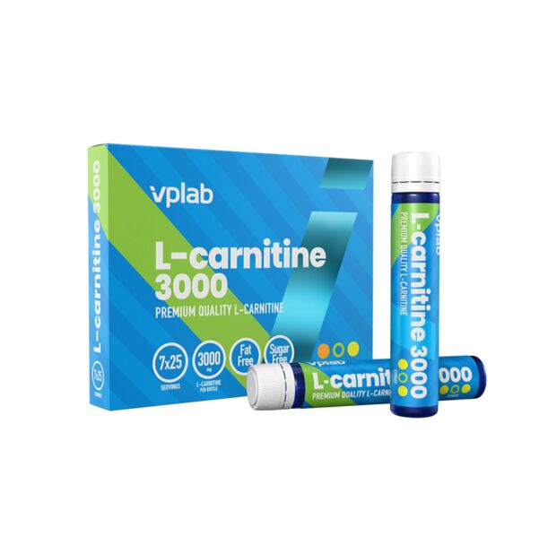 VPLab L-Carnitine 3000 - Л-Карнитин, Разфасовка 25ml