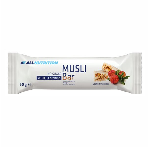 Allnutrition Musli Bar + L-Carnitine - Мюсли Бар, Разфасовка 30g