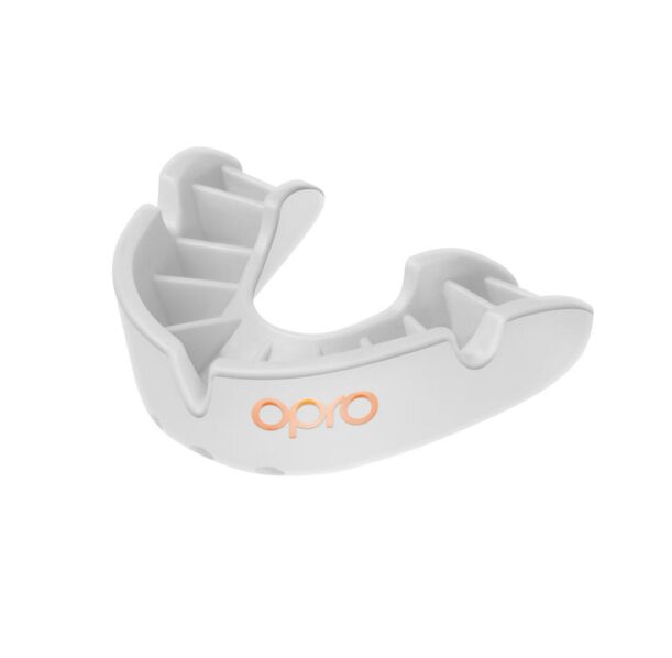 Протектор за уста - Bronze Level OPRO Mouthguard - White