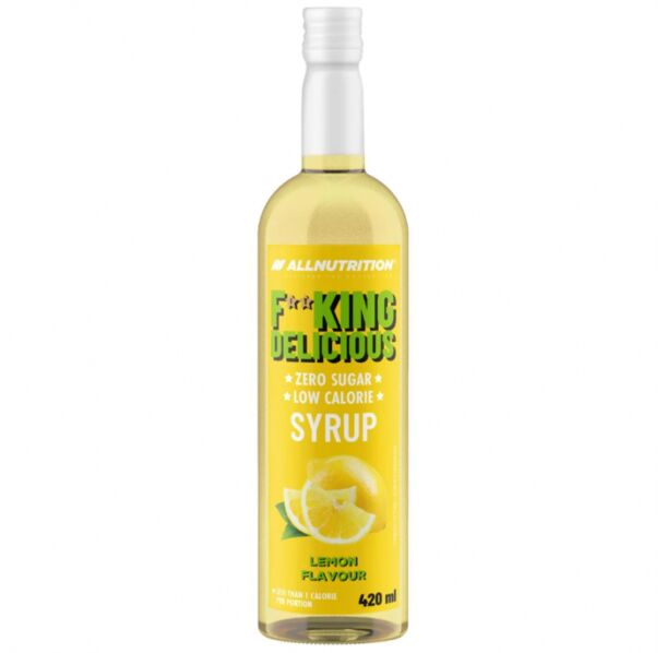 AllNutrition F**King Delicious Syrup Zero - Lemon - Диетичен Сироп, Разфасовка 420ml