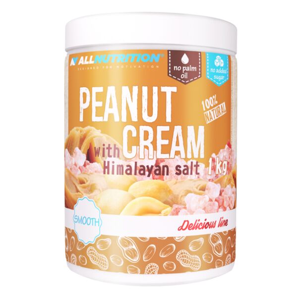 Allnutrition Peanut Cream Hymalayan Salt - Фъстъчено масло, Разфасовка 1.000kg