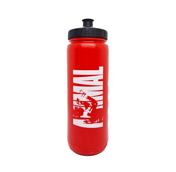 UNIVERSAL ANIMAL - Water Bottle / Red / 1000 ml