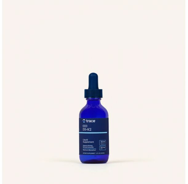 Trace Minerals Ionic D3+K2 - Йонен Витамин D3 + K2