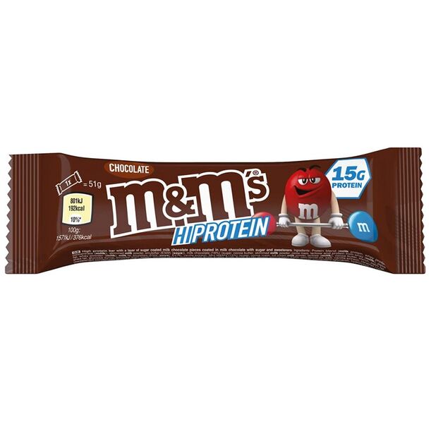 Mars Protein M&M`s Hi Protein Bar - Chocolate - Протеинов Бар