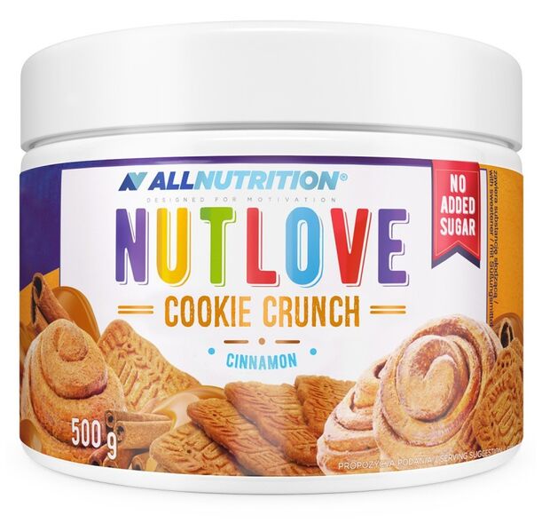 Allnutrition NutLove - Cookie Crunch Cinnamon - Диетичен Крем За Мазане