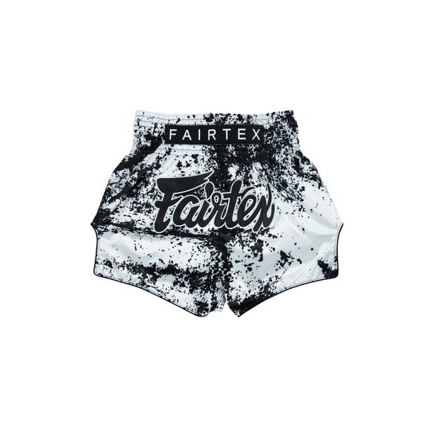 Шорти - Fairtex Muay Thai Shorts Grunge BS1948 - White