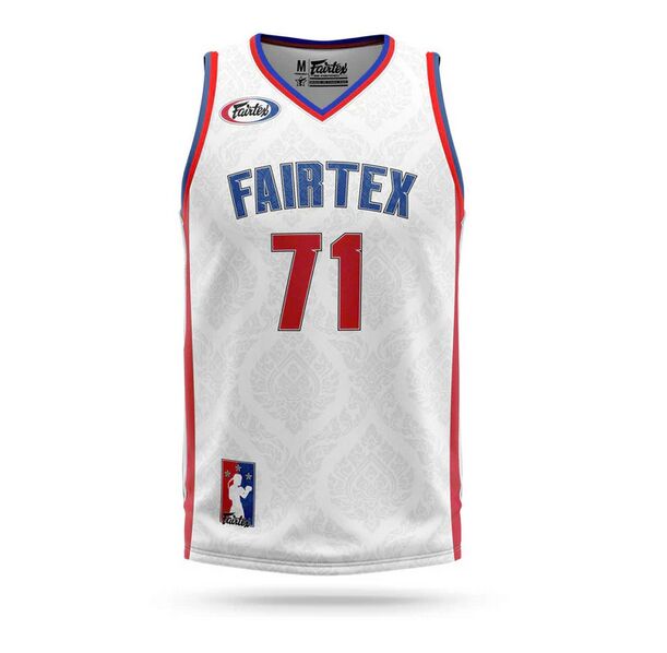 Потник - Fairtex Tank Top NBA Jersey JS19 - White