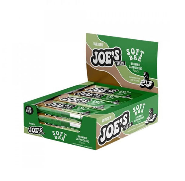 WEIDER Joe´s Vegan Soft Bar – 12 x 50 gr