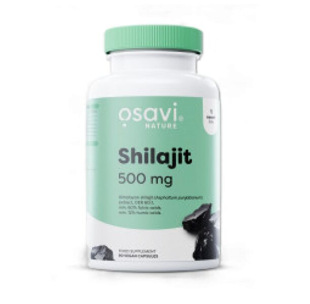 Osavi - Shilajit 500 mg | 60:1 Extract with 60+% Fulvic Acids (90 дози)