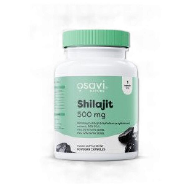 Osavi - Shilajit 500 mg | 60:1 Extract with 60+% Fulvic Acids (60 дози)