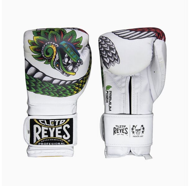 Боксови Ръкавици - Cleto Reyes Boxing gloves - Fiber Quetzalcoatl Prison Art