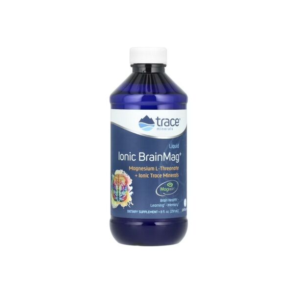 Trace Minerals Liquid Ionic BrainMag+ - Течен Йонен Магнезий, Разфасовка 237ml
