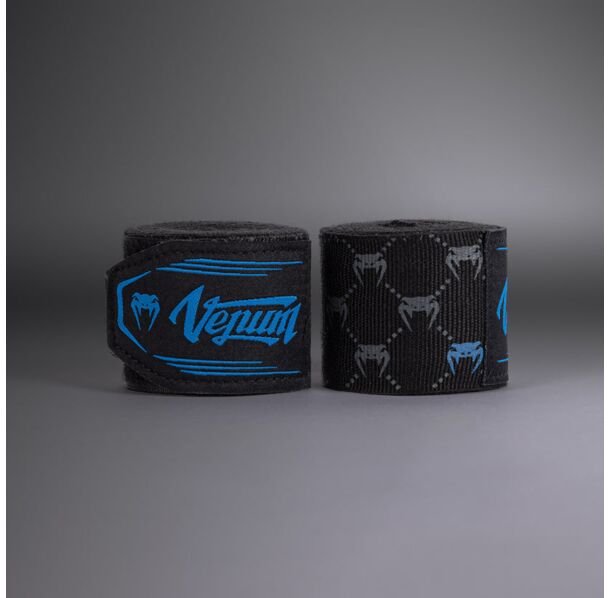 Бинтове - Venum Monogram Hand Wraps Advanced 4m - Black/Blue​