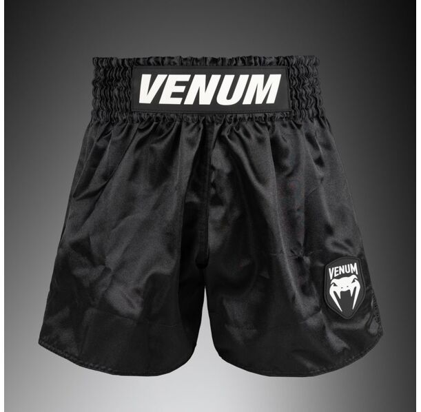 Муай Тай Шорти - Venum Classic Evo Muay Thai Shorts - Black/White​
